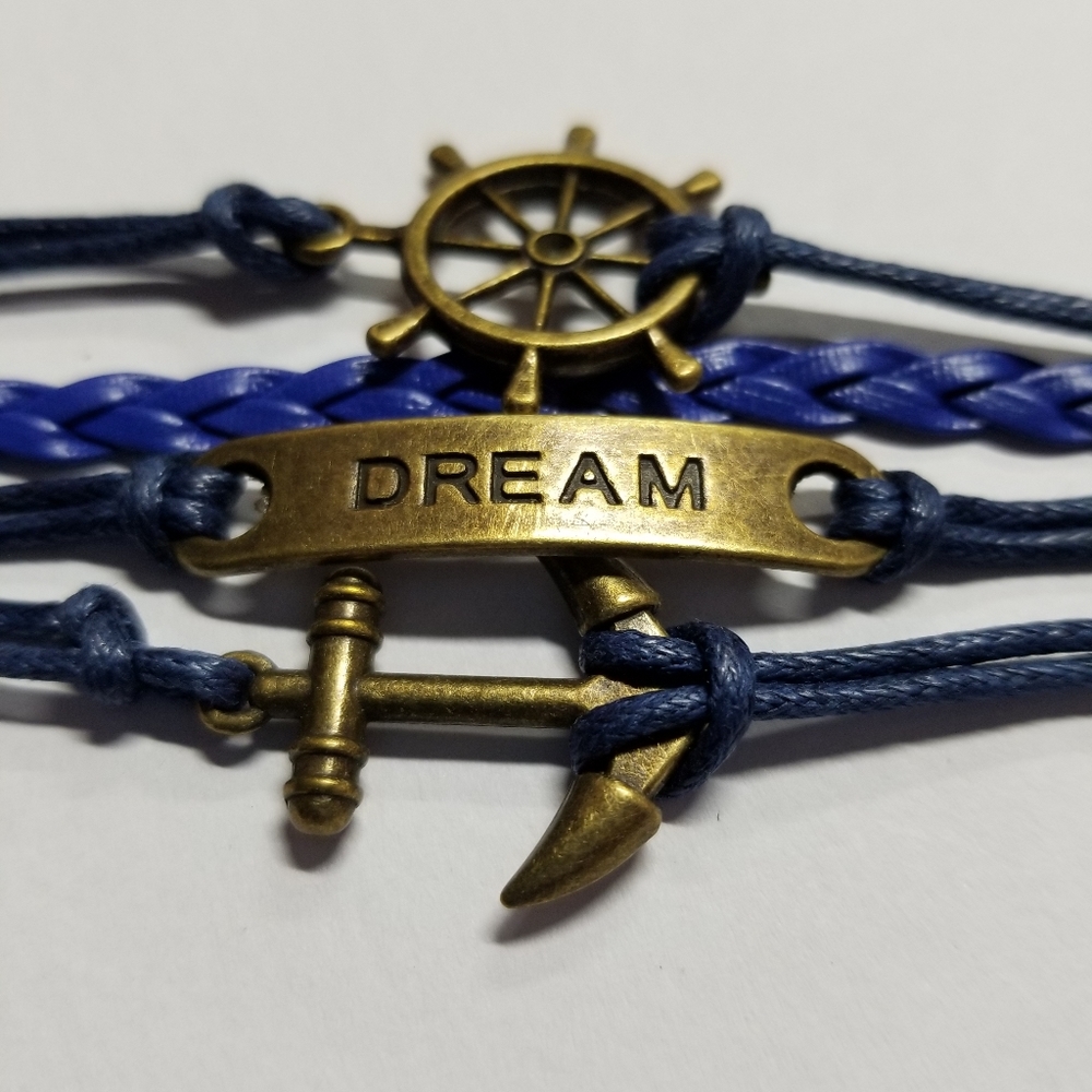 Navy Blue 4 in 1 Bracelet